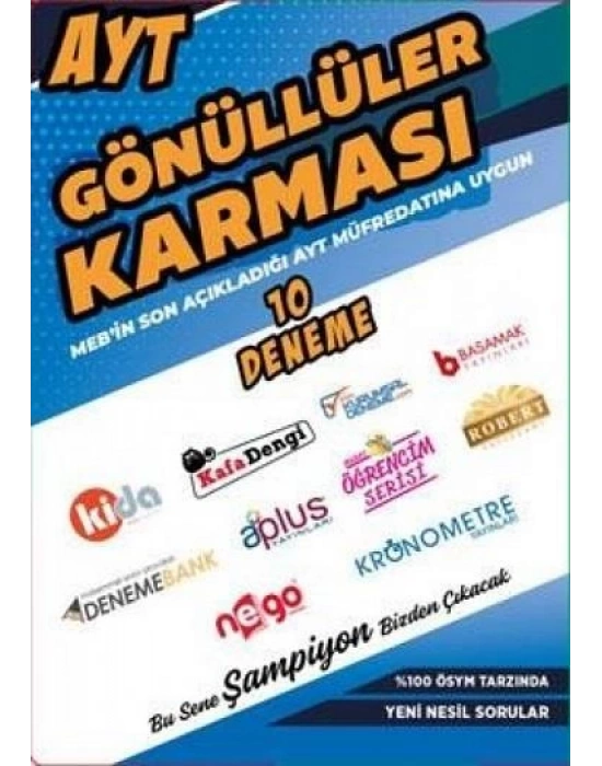 AYT Gönüllüler Karması 10 lu Deneme