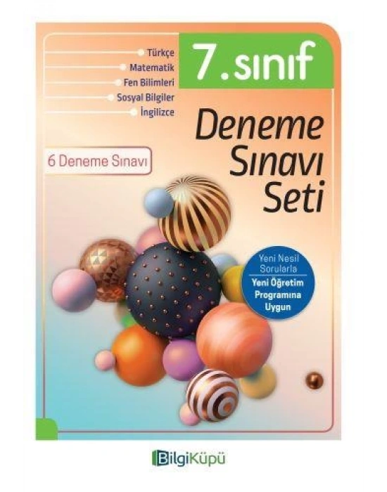 BİLGİ KÜPÜ 7. SINIF DENEME SINAVI SETİ