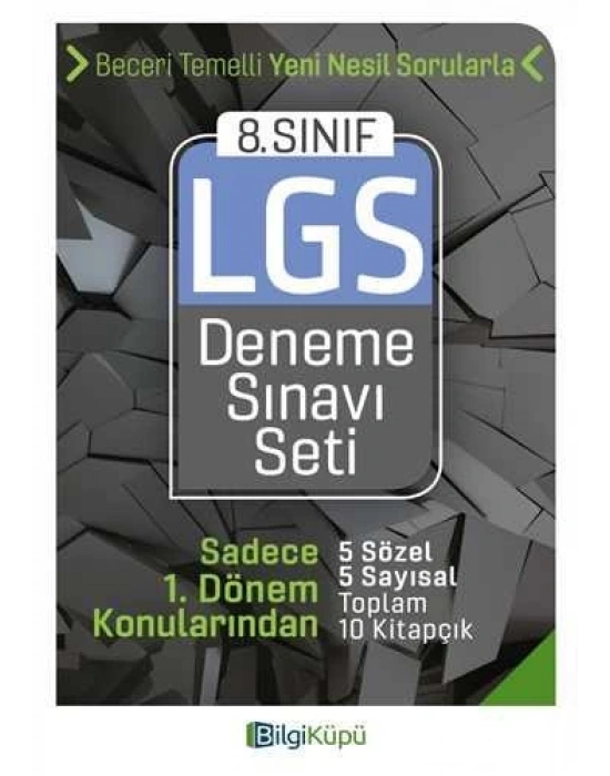 BİLGİ KÜPÜ 8. Sınıf 1. Dönem LGS Deneme
