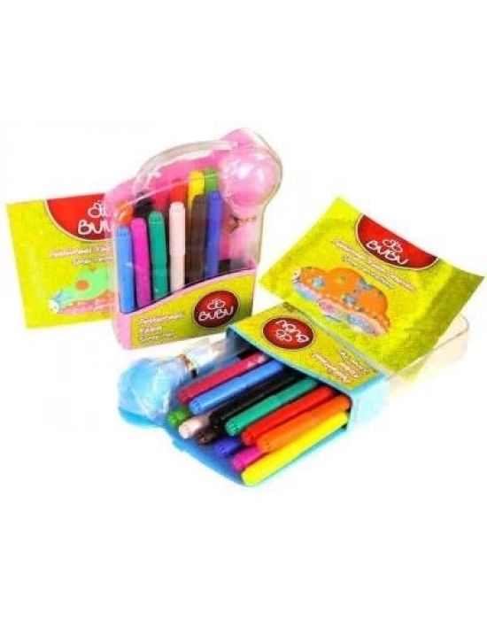 Bu-Bu 12 Renk Püskürtmeli Kalem