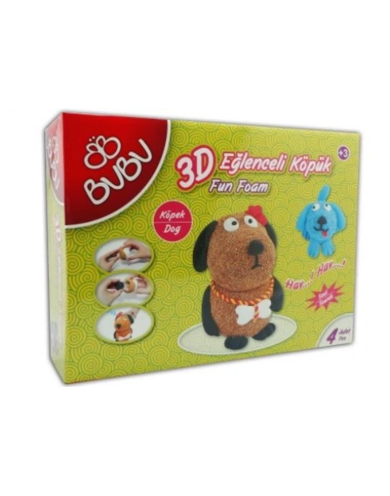 Bu-Bu 3D Eğlenceli Köpük Havhav Köpek Bubu