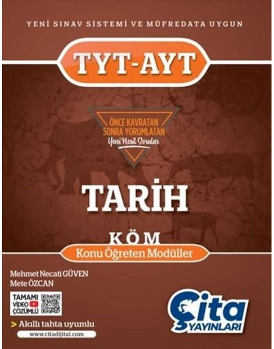 ÇİTA TYT-AYT TARİH KÖM KONU ÖĞRETEN MODÜLLER