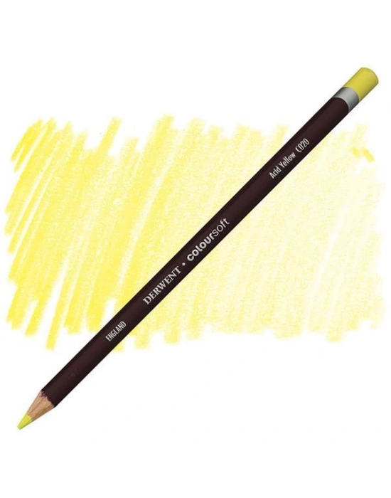 Derwent Coloursoft Acid Yellow C020
