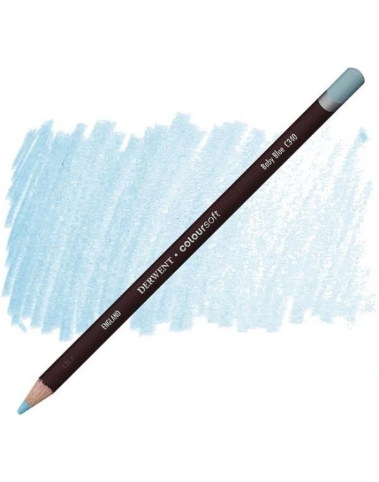 Derwent Coloursoft Baby Blue C340