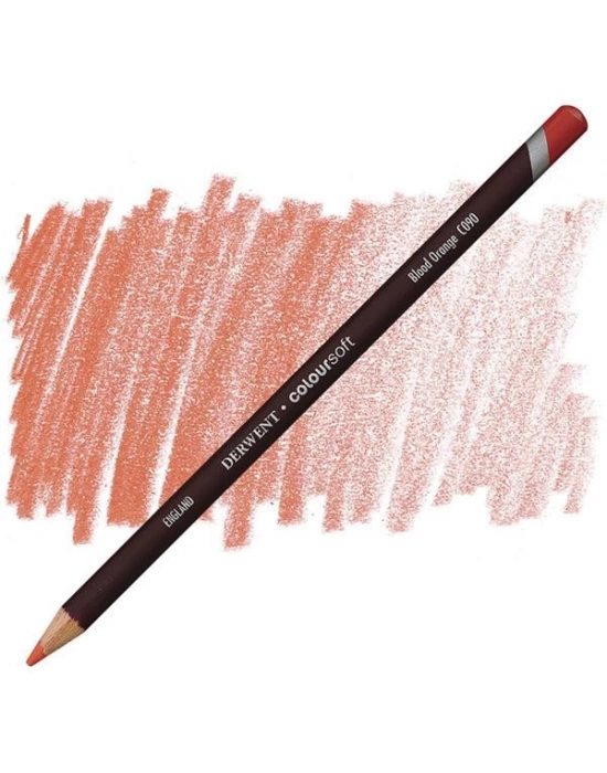 Derwent Coloursoft Blood Orange C090