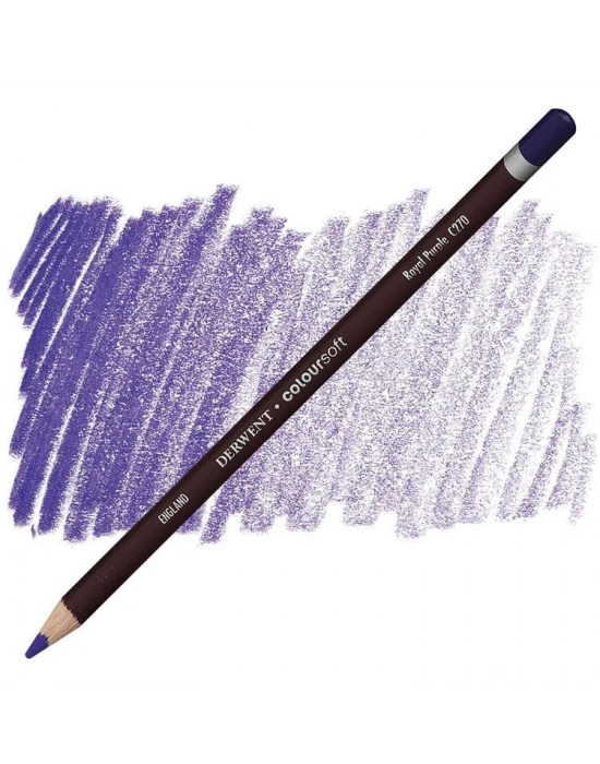 Derwent Coloursoft Bright Purple C240
