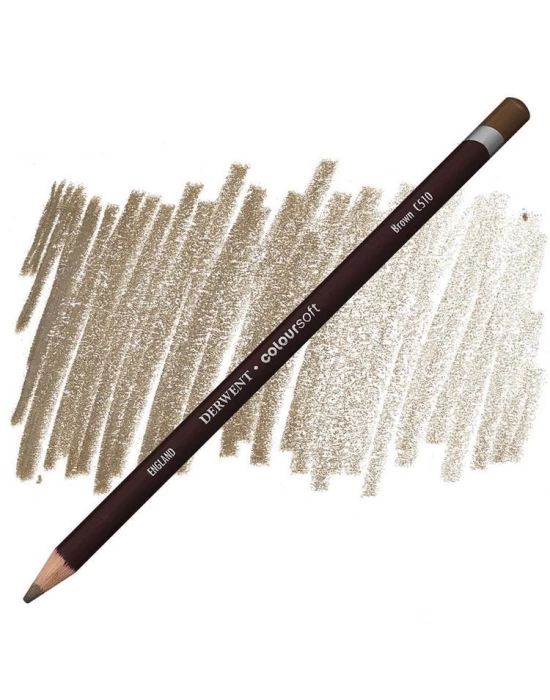 Derwent Coloursoft Brown C510