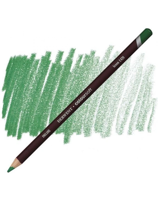 Derwent Coloursoft Green C420