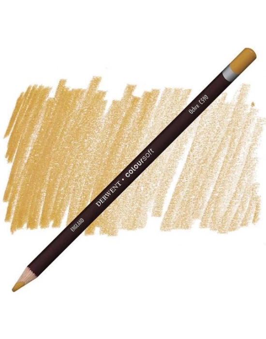 Derwent Coloursoft Ochre C590