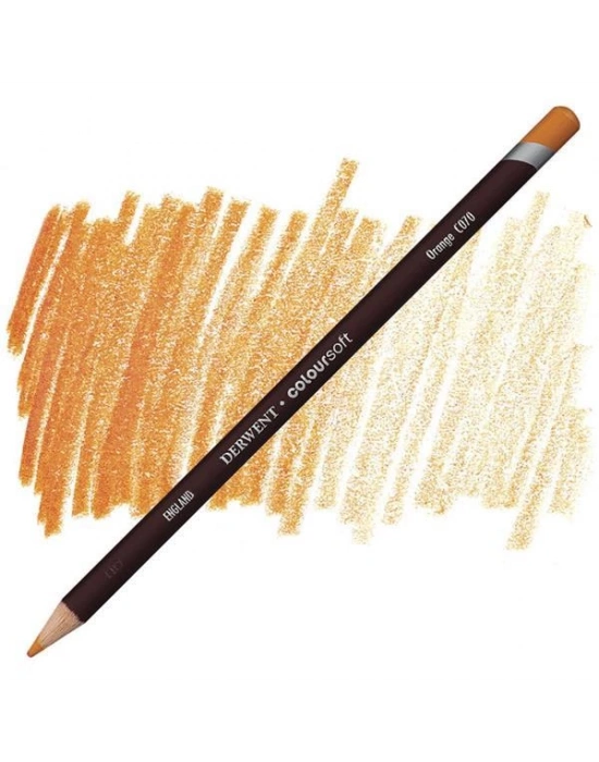 Derwent Coloursoft Orange C070
