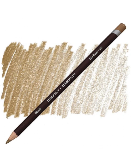 Derwent Coloursoft Pale Brown C530