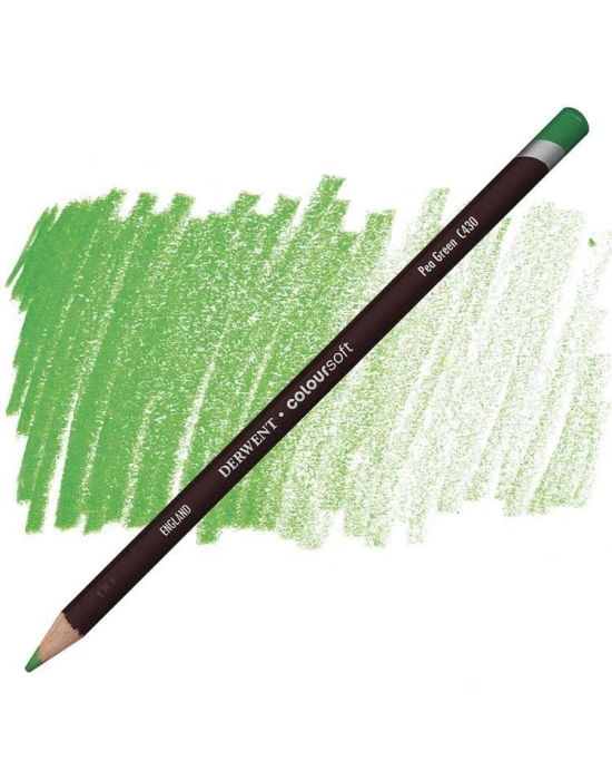 Derwent Coloursoft Pea Green C430