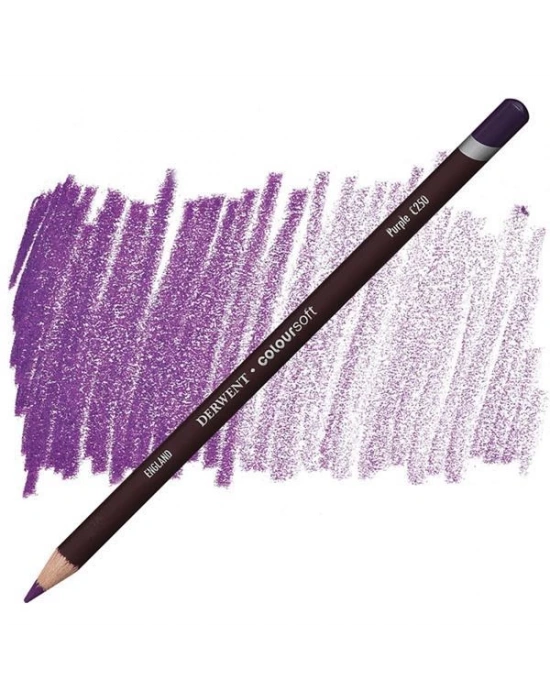 Derwent Coloursoft Purple C250