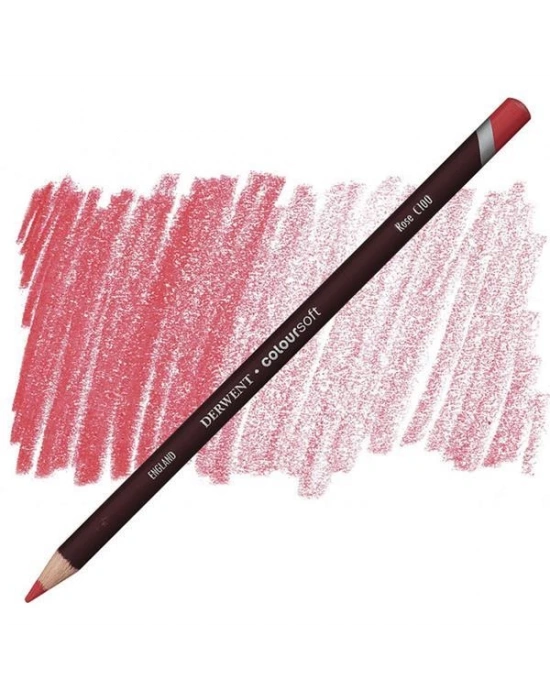 Derwent Coloursoft Rose C100