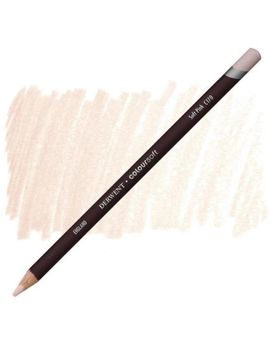 Derwent Coloursoft Soft Pink C170