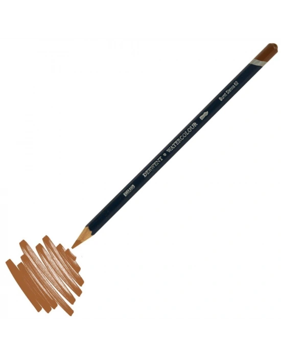 Derwent Watercolour Burnt Sienna 62