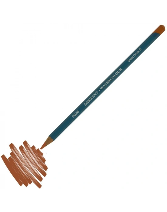 Derwent Watercolour Orange Chrome 10