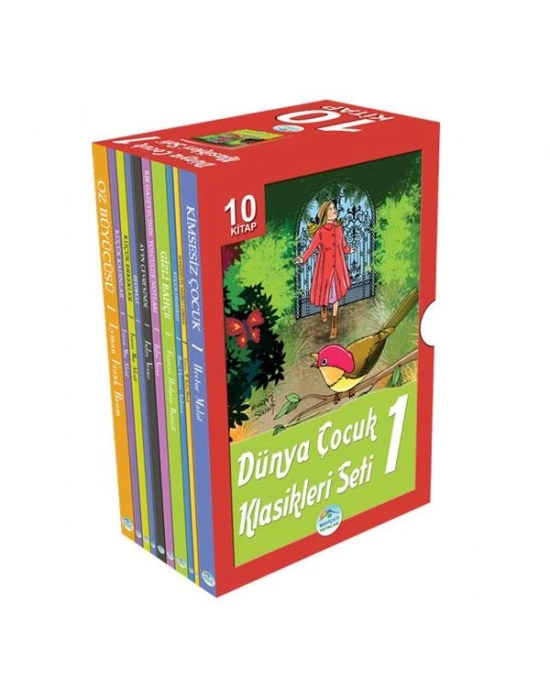 DÜNYA ÇOCUK KLASİKLERİ SET 1 ( 10 Kitap )