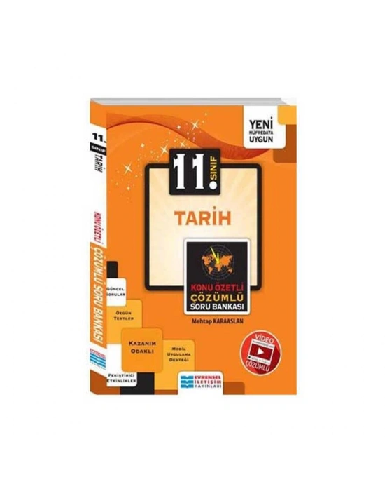EVRENSEL 11.SINIF TARİH KONU ÖZETLİ SORU BANKASI