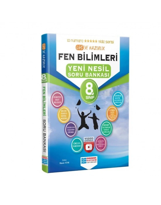 EVRENSEL 8.Sınıf Fen Bilimleri Video Çözümlü Soru Bankası