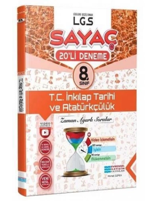 EVRENSEL 8.SINIF SAYAÇ 20Lİ DENEME T.C. İNKİLAP TARİHİ VE ATATÜRKÇÜLÜK