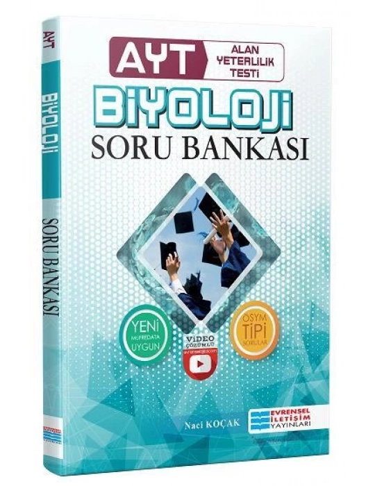 EVRENSEL AYT Biyoloji Video Çözümlü Soru Bankası