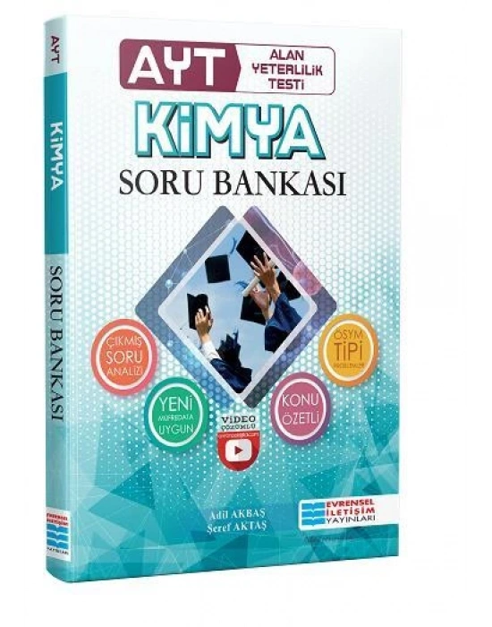 EVRENSEL YKS AYT KİMYA VİDEO ÇÖZÜMLÜ SORU BANKASI