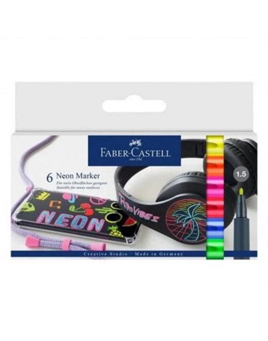 FC Neon Markör, 6lı Set