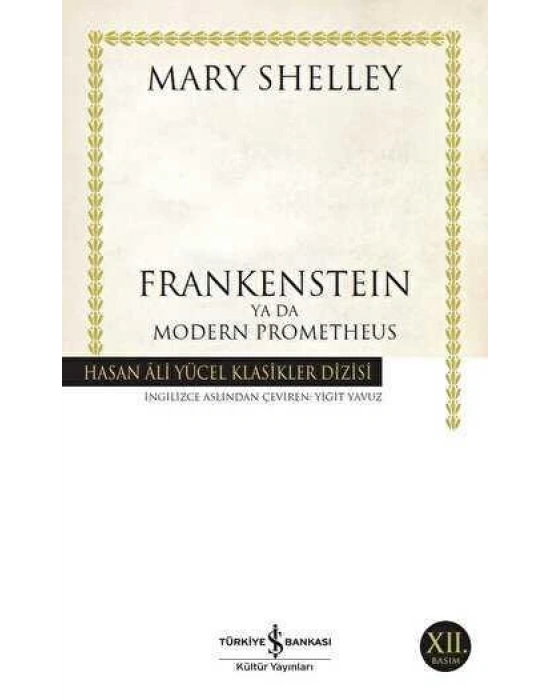 FRANKENSTEIN YA DA MODERN PROMETHEUS (K.KAPAK)