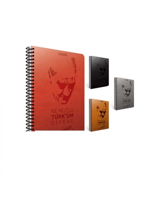 GIPTA ATATÜRK SP-120 YP.ÇİZ. SERT KAP.DEF.17x24