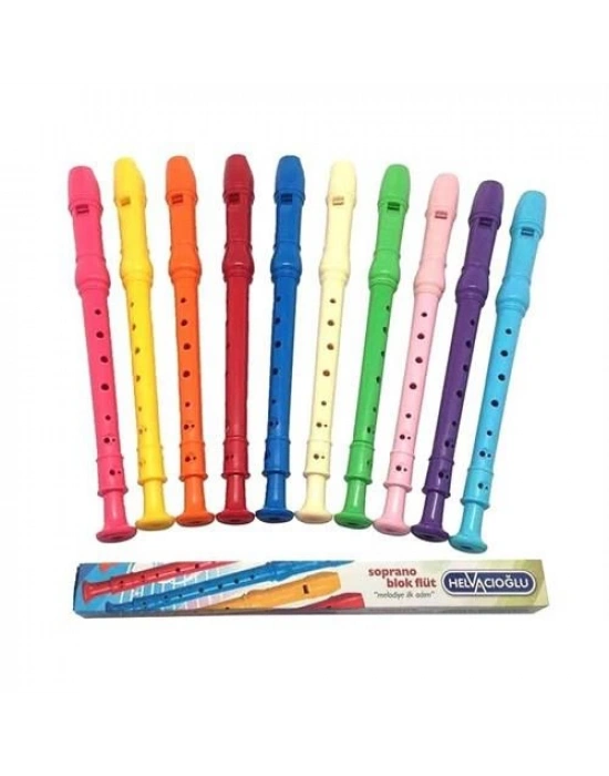 HELVACIOĞLU Blokflüt Kutulu renkli mix