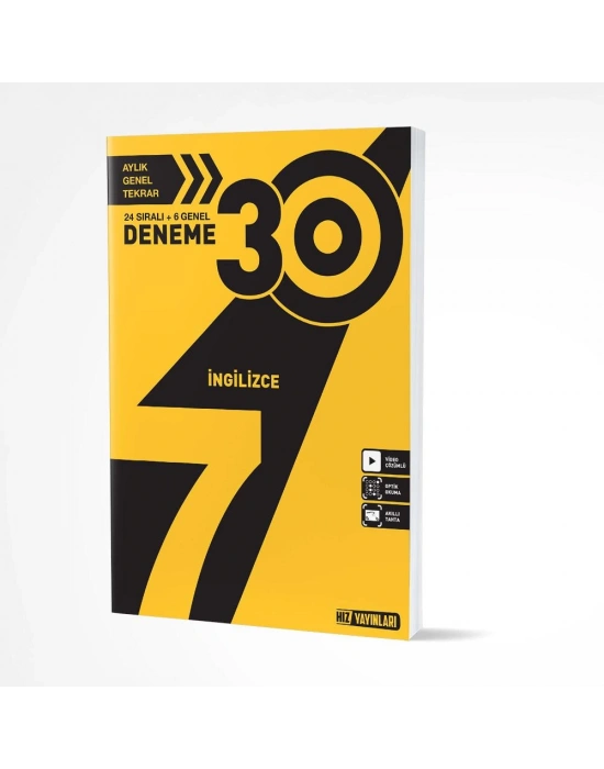 HIZ 7. SINIF İNGİLİZCE 30 LU DENEME
