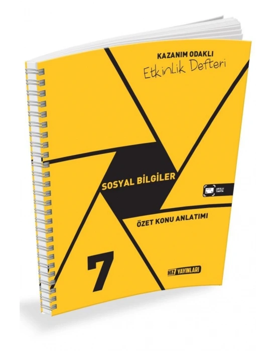 HIZ 7. SINIF SOSYAL ETKİNLİK DEFTERİ