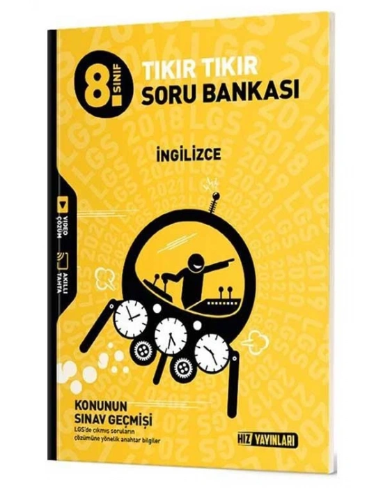 HIZ 8. SINIF İNGİLİZCE TIKIR TIKIR SORU BANKASI