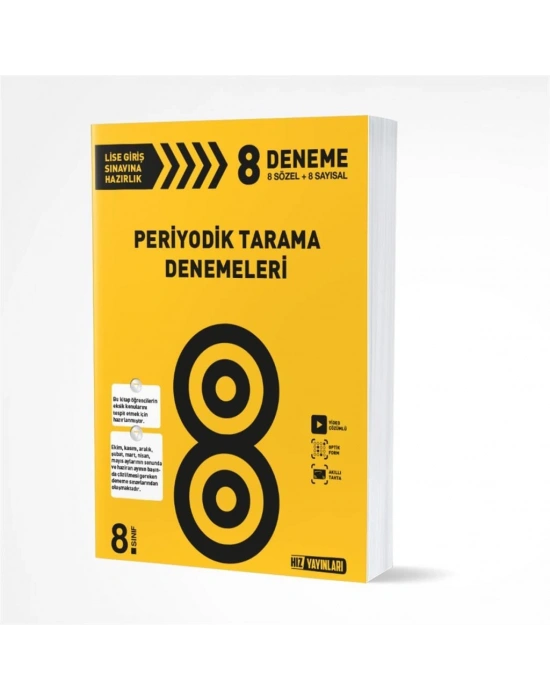 HIZ 8. SINIF PERİYODİK TARAMA DENEMELERİ