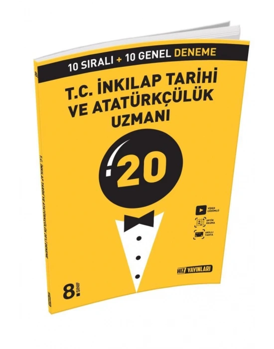 HIZ 8. SINIF T.C. İNKILAP TARİHİ UZMANI 20 Lİ DENEME