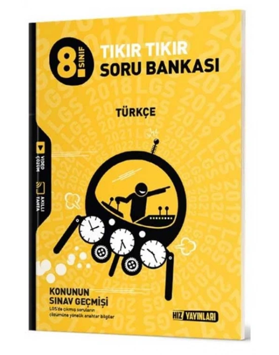 HIZ 8. SINIF TÜRKÇE TIKIR TIKIR SORU BANKASI