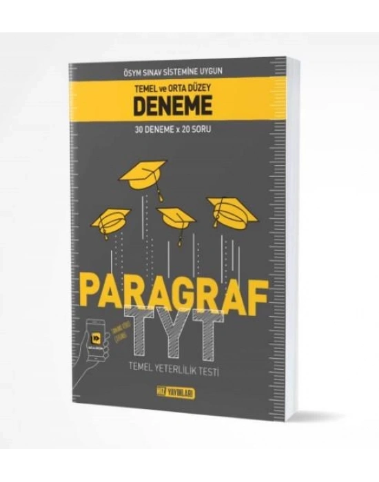 HIZ TYT TÜRKÇE PARAGRAF DENEME TEMEL VE ORTA DÜZEY