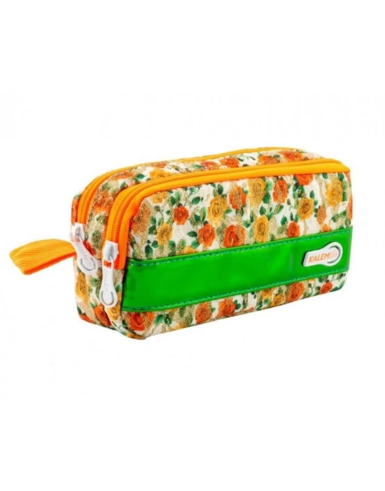 KALEMLİG SPRİNG DOUBLE İKİ BÖLMELİ KALEM ÇANTASI