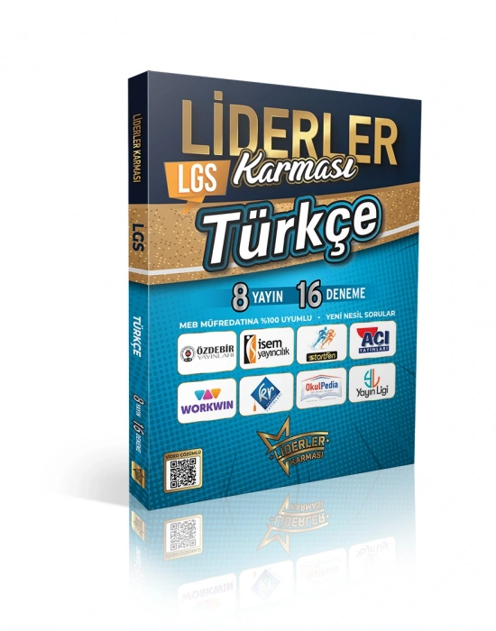 KR AKADEMİ Liderler Karması 8. Sınıf LGS Türkçe 8 Yayın 16 Deneme