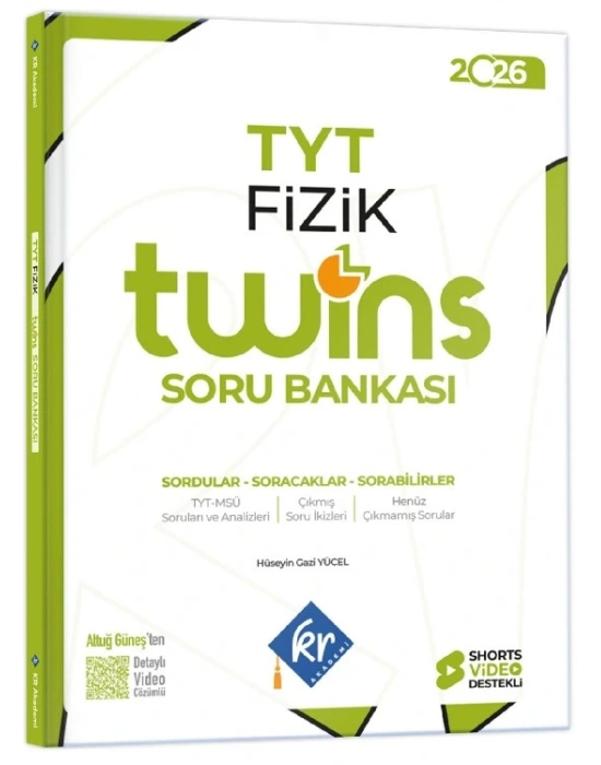 KR AKADEMİ TYT Twins Fizik Soru Bankası 2026