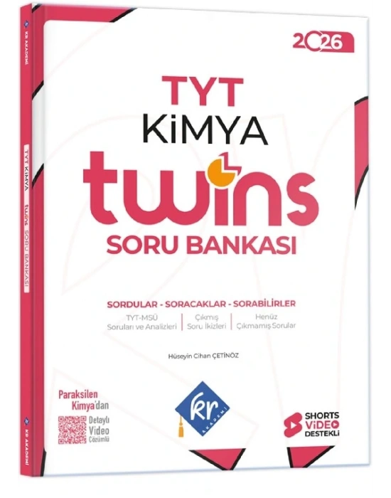 KR AKADEMİ TYT Twins Kimya Soru Bankası 2026