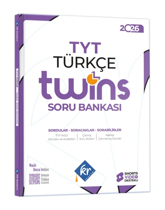 KR AKADEMİ TYT Twins Türkçe Soru Bankası 2026