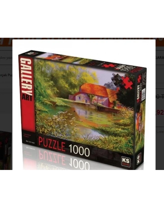 Ks Puzzle 1000 Parça Hamsphire Millpool