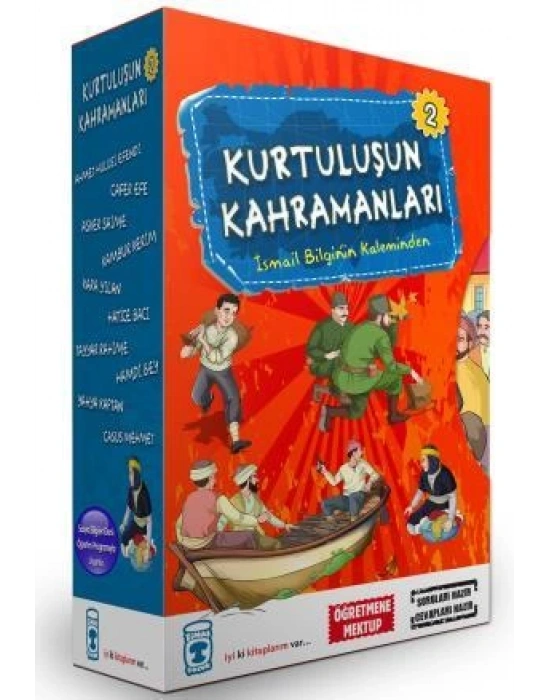 Kurtuluşun Kahramanları-2 Set (10 Kitap)