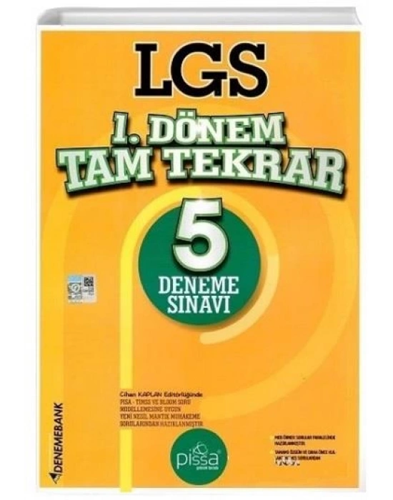 LGS 1. DÖNEM TAM TEKRAR PİSA