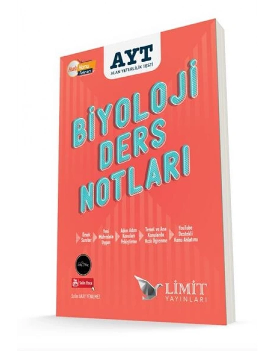 LİMİT AYT BİYOLOJİ DERS NOTLARI