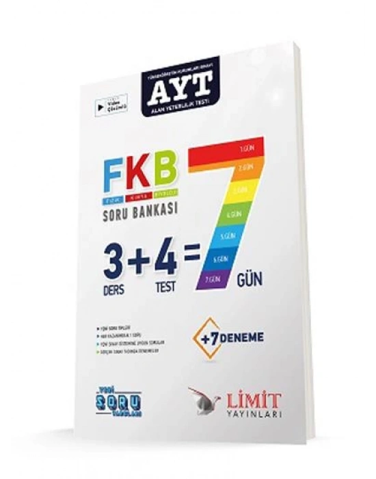 LİMİT AYT FKB SORU BANKASI FİZİK-KİMYA-BİYOLOJİ
