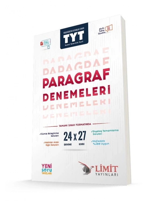 LİMİT TYT 24 LÜ PARAGRAF DENEMELERİ