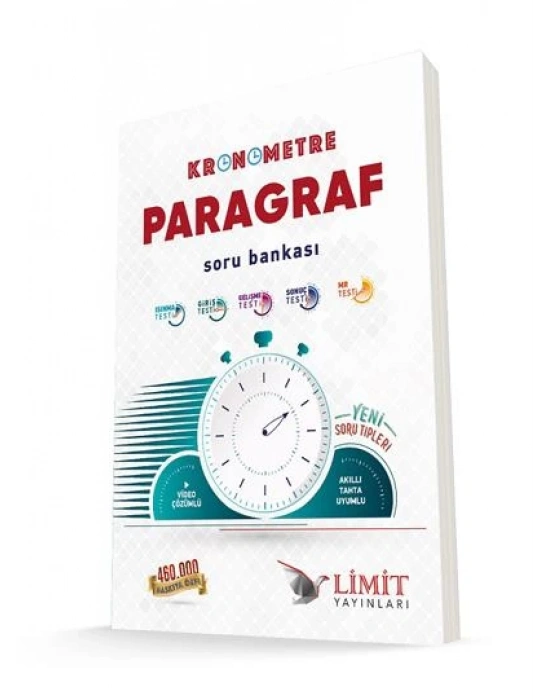 LİMİT TYT-AYT KRONOMETRE PARAGRAF SORU BANKASI